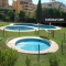 Gran terraza y piscina