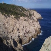 Torre Esbucada cerca del Faro de Cala Ratjada