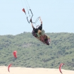Ruben Lenten en la Playa de Valdevaqueros.