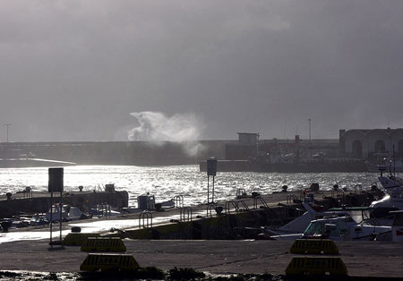 Levante fuerte en Tarifa